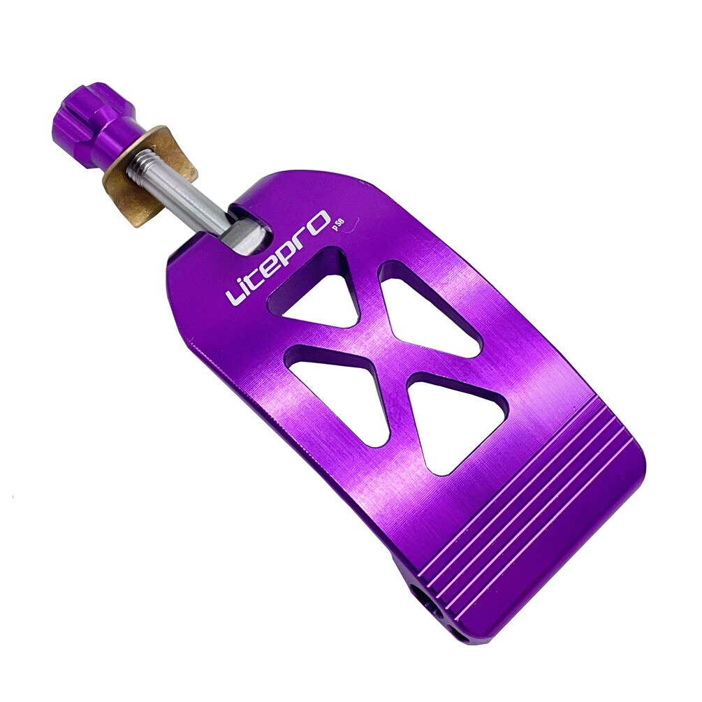 Litepro P58 Folding Bicycle Head TubeTitanium alloy Cover For 412 K3 Bike
