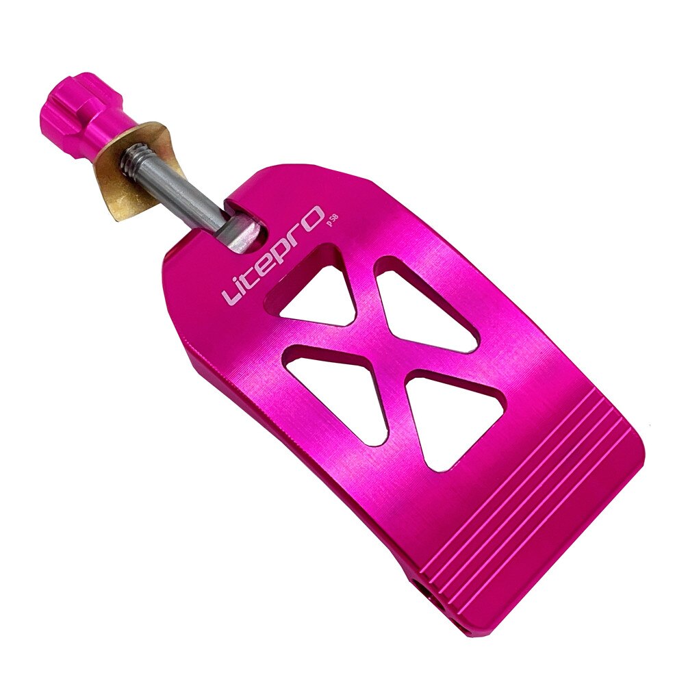 Litepro P58 Folding Bicycle Head TubeTitanium alloy Cover For 412 K3 Bike