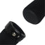 Litepro Locking Sponge Bike Grips – 22.2mm, Single-Sided Clamp, 135mm (78g/84g) – Black/Brown