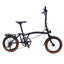 Litepro R9 16Inch External 9 Speed Trifold Folding Bicycle Straight M Handlebar Steel Frame