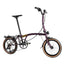 Litepro R9 16Inch External 9 Speed Trifold Folding Bicycle Straight M Handlebar Steel Frame
