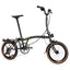 Litepro R9 16Inch External 9 Speed Trifold Folding Bicycle Straight M Handlebar Steel Frame