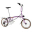Litepro R9 16Inch External 9 Speed Trifold Folding Bicycle Straight M Handlebar Steel Frame