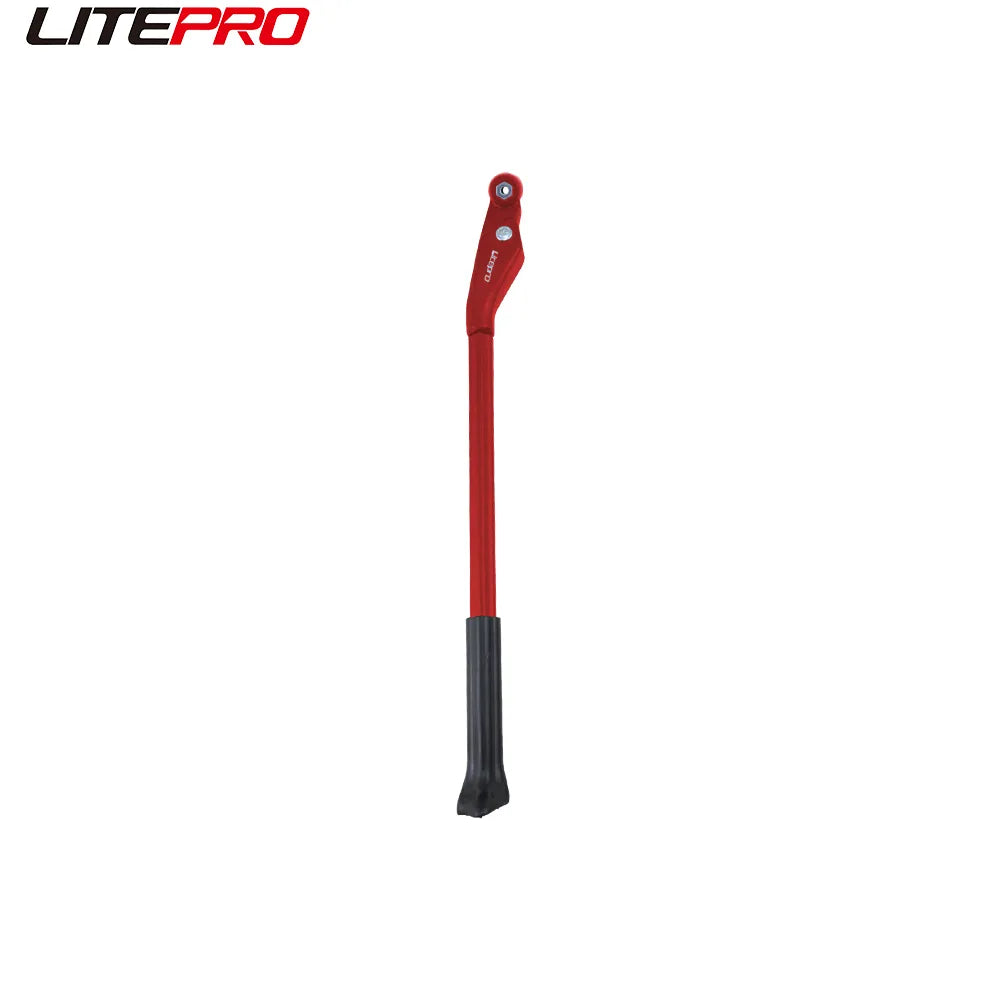 Litepro Folding Bicycle Quick Release Portable Kickstand 26 27.5 29Inch 700C Bike Aluminum Alloy Adjustable Footrest