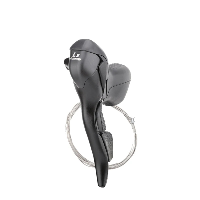 Litepro microNEW Road Bike 2 3X7 8 9 10 11 Speed Shifter Conjoined DIP Derailleurs Dual Control Levers Finger Dial