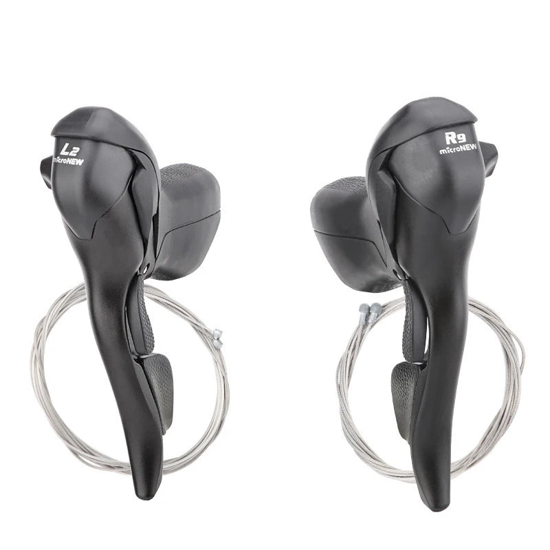 Litepro microNEW Road Bike 2 3X7 8 9 10 11 Speed Shifter Conjoined DIP Derailleurs Dual Control Levers Finger Dial