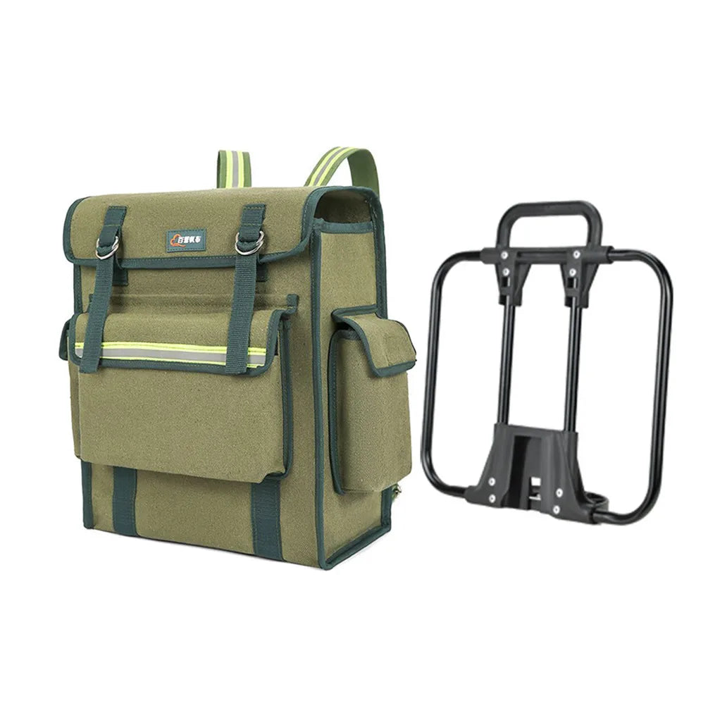 Litepro Woodworking Electrician Canvas Tool Bag For Brompton