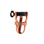 Litepro Folding Bicycle Leather Bottle Cage Anti Shaking Retro Aluminum Alloy Bracket Mountain Bike Water Cup Holder