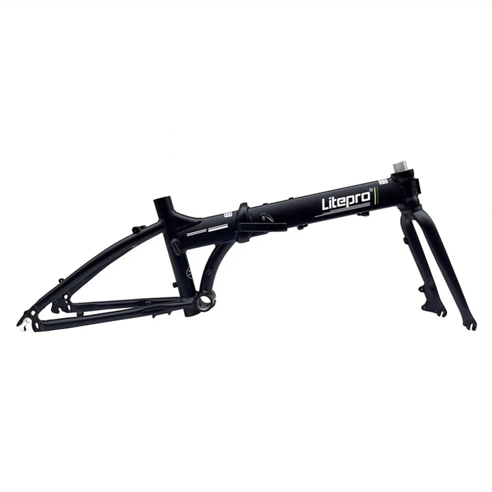 Litepro D8 20-Inch Folding Bike Frame – Disc Brake Ready, 6061 Aluminum, 10-Speed Compatible, 2135g (8 Colors)