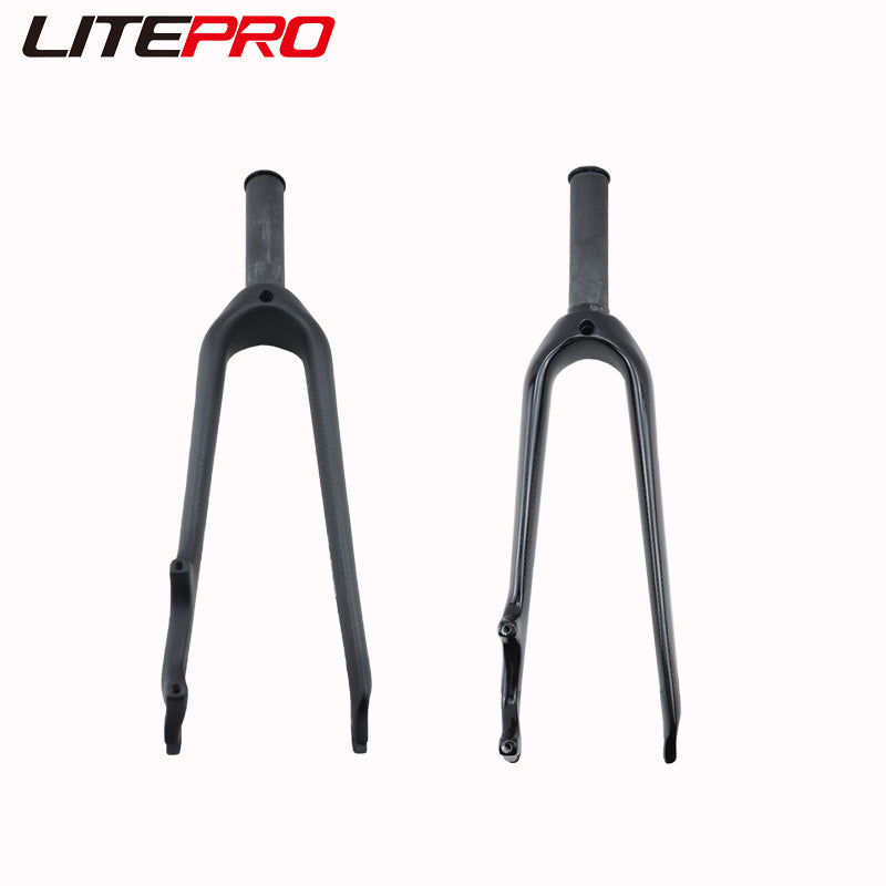 Litepro 20/22Inch 406/451 Carbon Fiber Disc Brake Front Fork