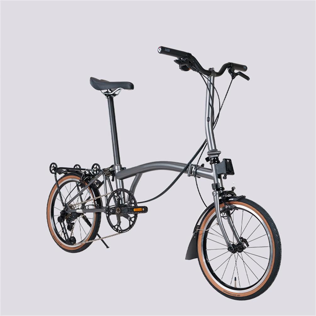 Litepro CR7 16inch 7 Speed Thr-fold Folding Bike