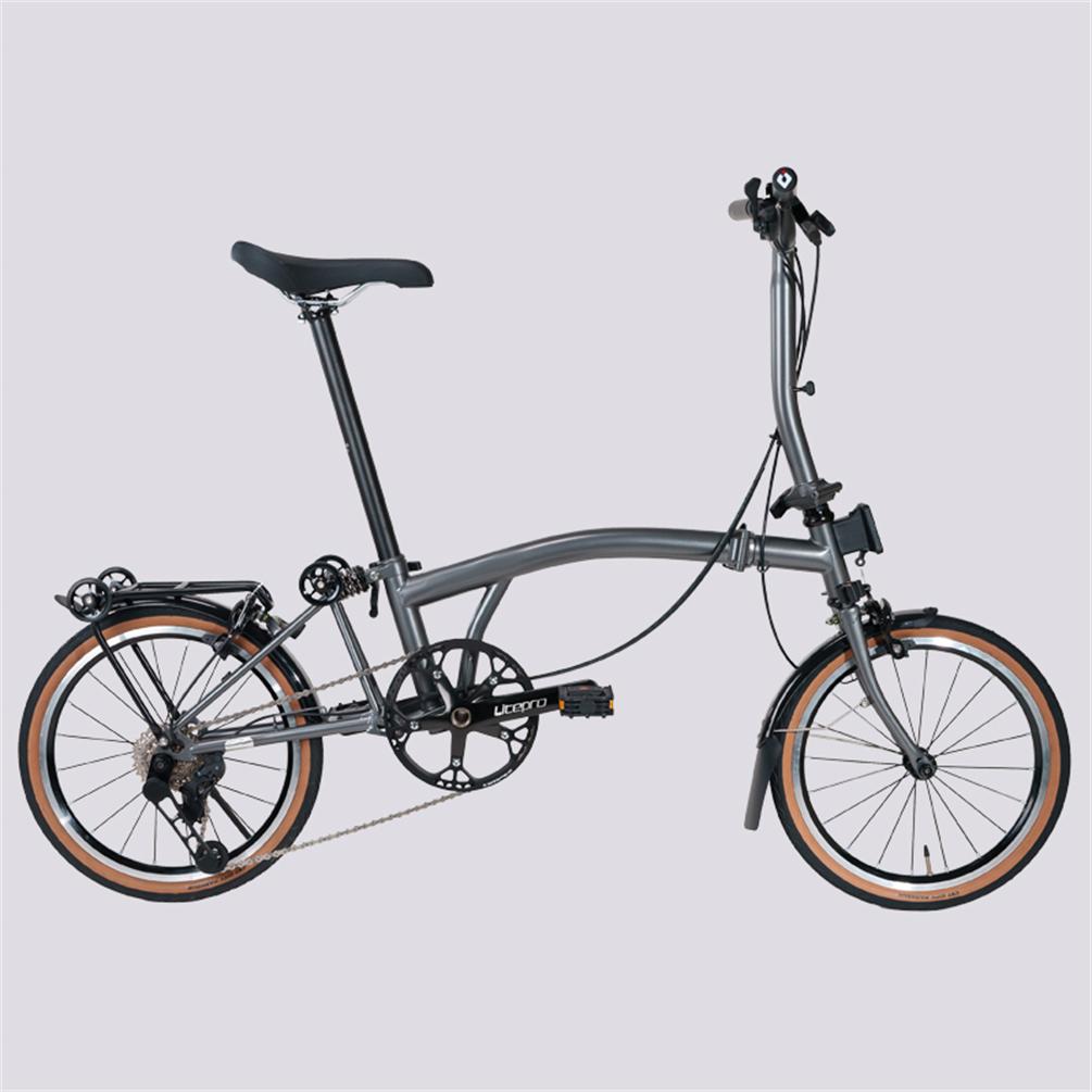 Litepro CR7 16inch 7 Speed Thr-fold Folding Bike