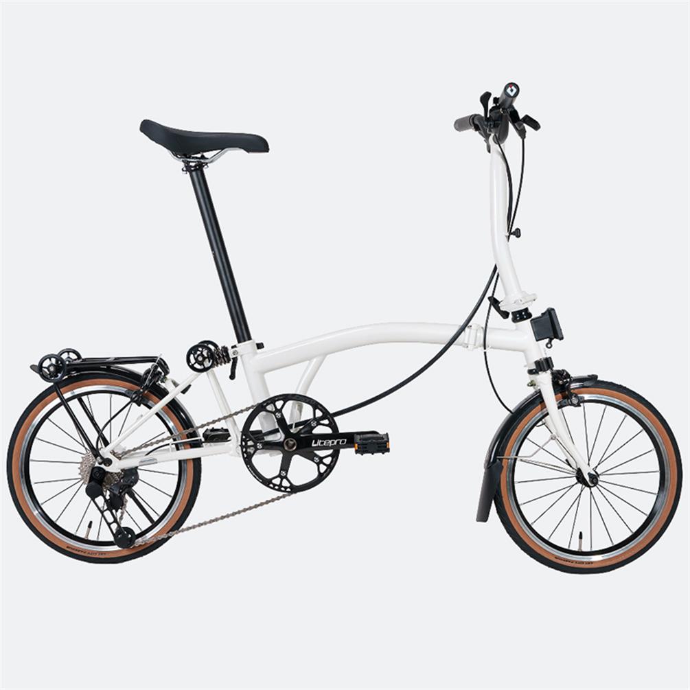 Litepro CR7 16inch 7 Speed Thr-fold Folding Bike