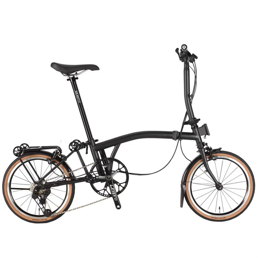 Litepro CR7 16inch 7 Speed Thr-fold Folding Bike