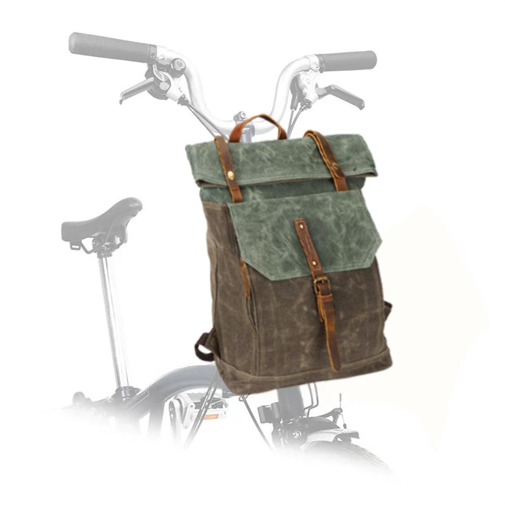 Litepro Retro Canvas Backpack 02 For Brompton