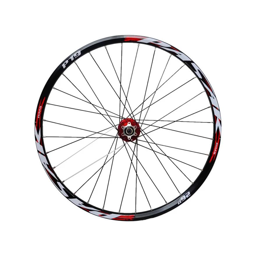 MTB Mountain Bike Bicycle CNC Hollow Front 2 Rear 4 Sealed Bearings Hub 26 Disc Wheels Wheelset Rim 27.5 29