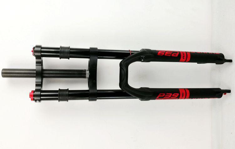 Litepro PASAK P39 MTB Suspension Fork - Air Spring, Open-Bath Damping, 27.5/29", Disc Brake Compatible