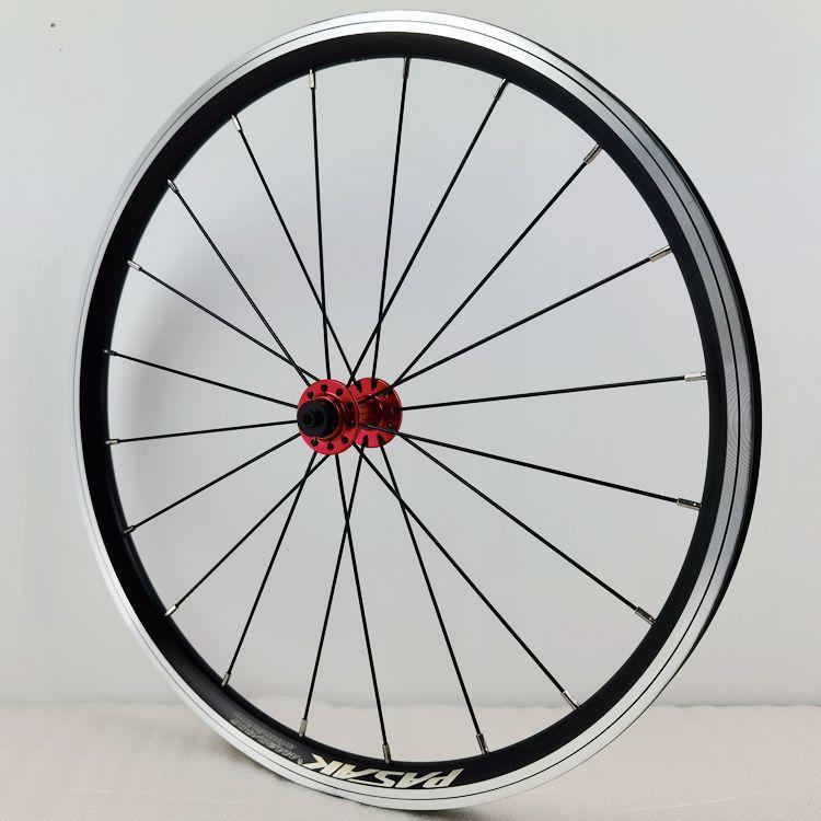 Litepro Folding Bicycle Wheelset 20 Inch 406 V Brake 20 * 1-3/8 451 74x130MM 12Speed 3Claws Wheels Rims