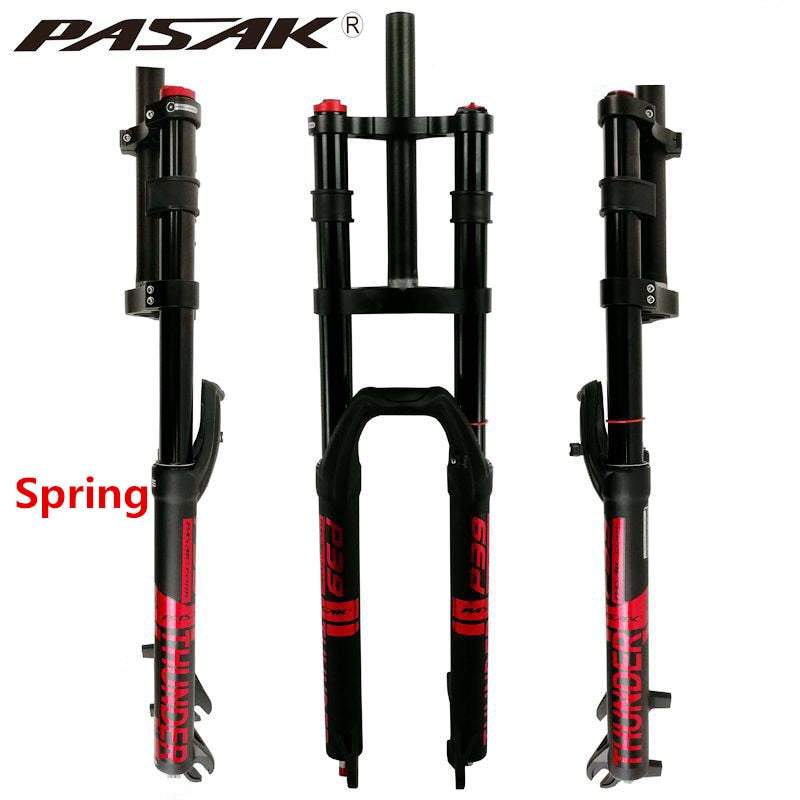 Litepro PASAK P39 MTB Suspension Fork - Air Spring, Open-Bath Damping, 27.5/29", Disc Brake Compatible
