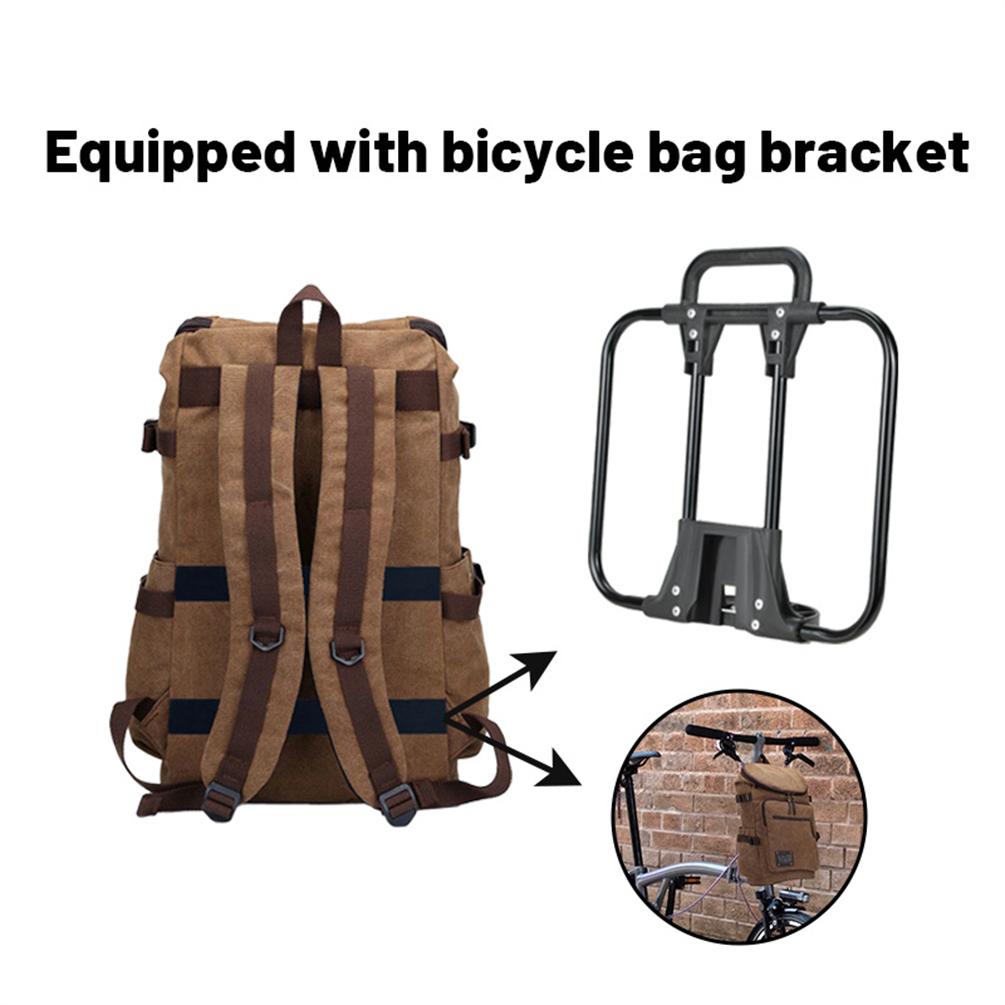 Litepro Canvas Traveling Backpack 01 For Brompton