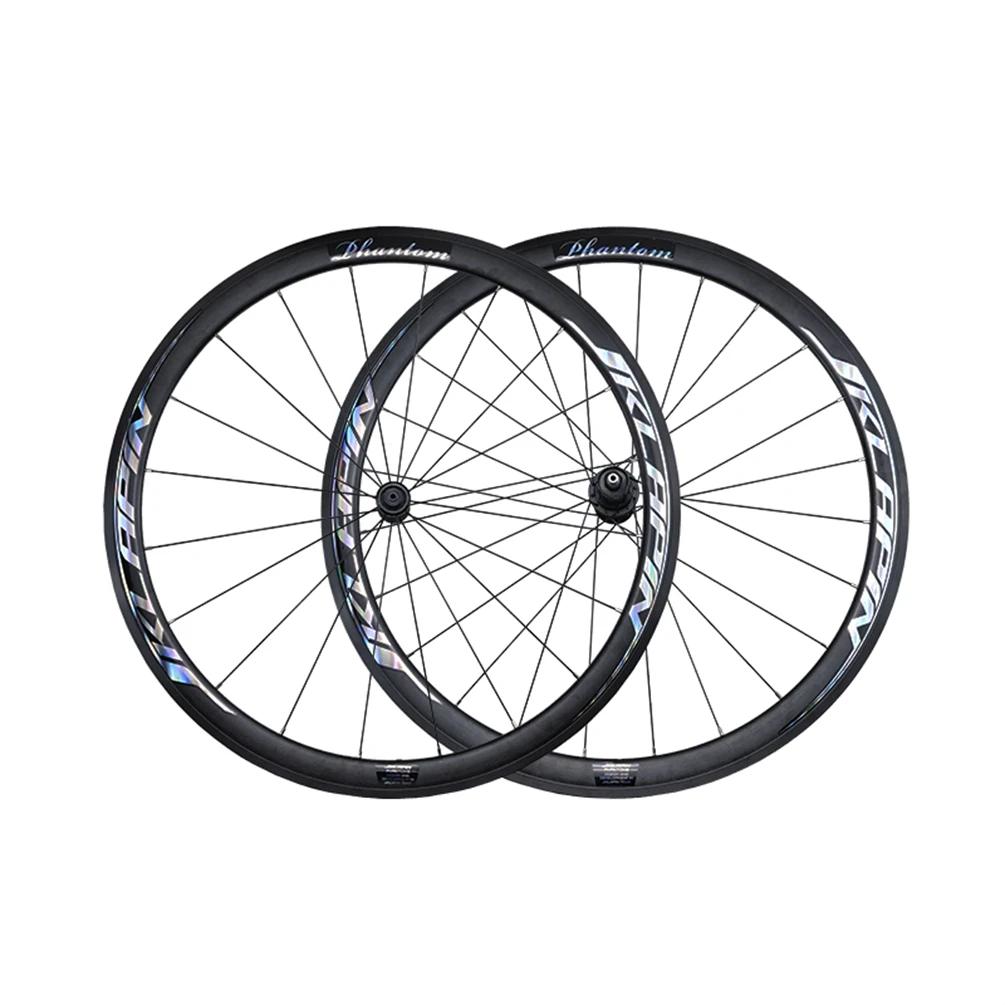 Litepro JKLapin Bicycle 700C 40MM V Brake Wheelset Road Bike 11S Bend Straight Pull Alloy Wheels 100x130MM