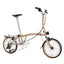 DIY Customized Litepro R9 16Inch External 9 Speed Trifold Folding Bicycle Straight M Handlebar Steel Frame