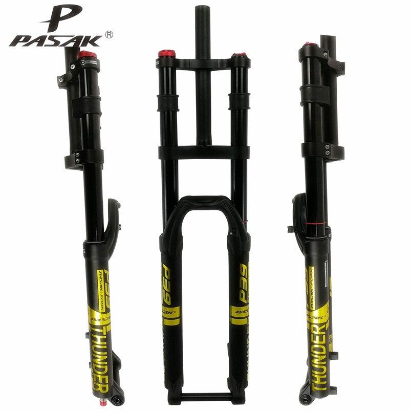Litepro MTB Mountain Bike Fork 26/27.5/29inch Air Pressure Shoulder Suspension Damping Gas Fork Shoulder Control 15mm Thru-axis