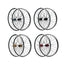 Litepro Mountain Bicycle Wheel Set 26 27.5 29 Inch Disc V Brake Front 2 Rear 4 Bearings 12 Speed Quick Release Wheels