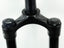 Litepro 700C Disc Brake Shock Absorber Front Fork CITY Bike 100MM QR Shoulder Control Air Fork