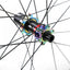 Litepro RS Road Bike 50mm Carbon Fibre Wheelset Disc Brake Thru Axle 12x100 12x142mm 4 Bearing Colorful Hub Straight Pull Spokes 700C Wheels Rim