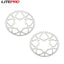 Litepro For Brompton Bicycle Spade Chainring 52 54T Folding Bike Aluminum Alloy BCD130MM Silver Sprocket Chainwheel