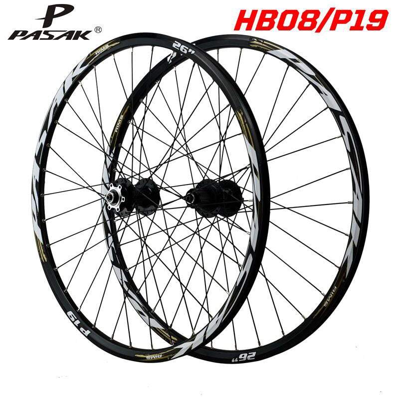 Litepro MTB Mountain Bike Wheelset 26/27.5/29inch Disc Brake Front 2 Rear 5 Sealed Bearing Wheels 12Speed Cassette 32H Rim