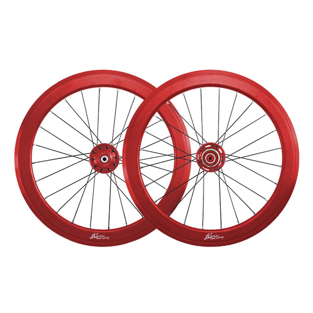 Litepro-JKLapin 20 Inch 406/451 40mm Wheel Folding Bike V/Disc Brake Wheels