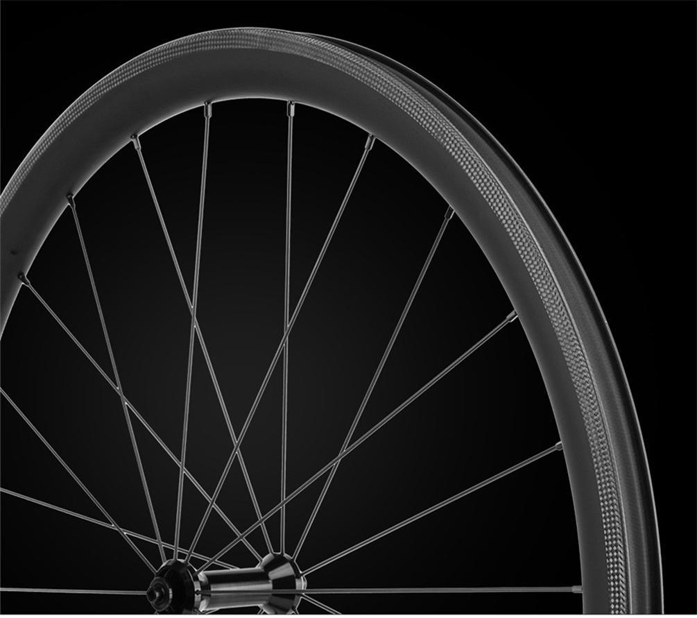 Litepro 700C V Brake Carbon Fibre 38 50 85MM Wheelset Road Bicycle QR 11Speed Wheels Rims