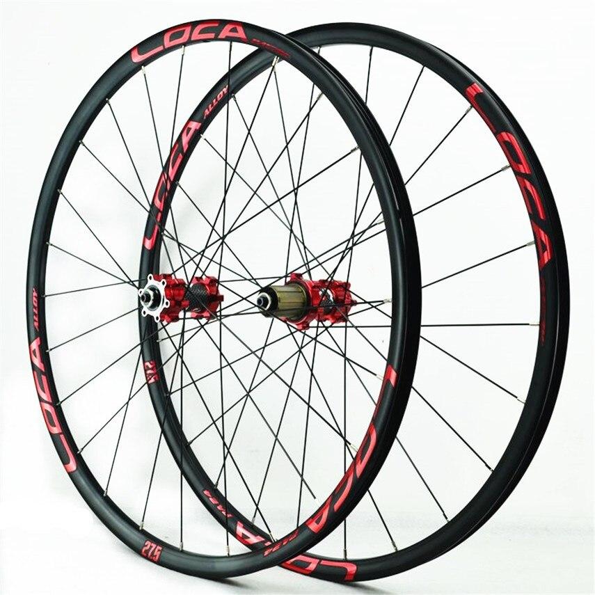 Litepro MTB Mountain Bike 26/27.5/29 Inch Thru-axis Wheel Set Road Bicycle 700C Straight Pull Disc Brake Wheel Small Spline Hub