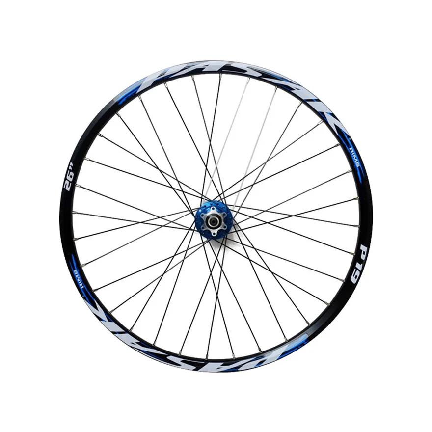 MTB Mountain Bike Bicycle CNC Hollow Front 2 Rear 4 Sealed Bearings Hub 26 Disc Wheels Wheelset Rim 27.5 29