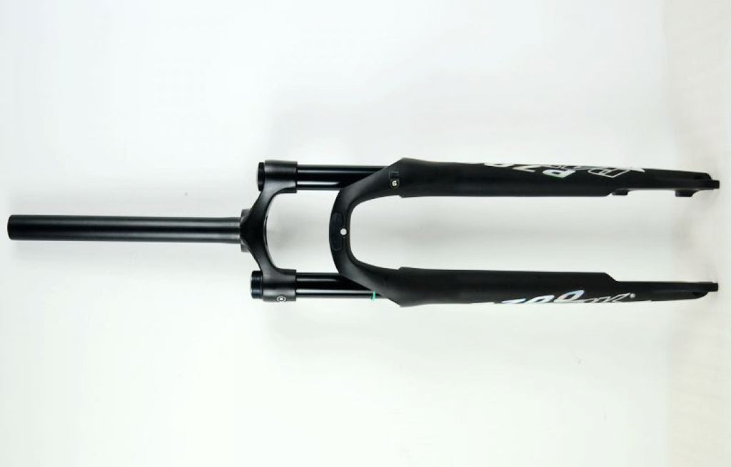 Litepro 700C Disc Brake Shock Absorber Front Fork CITY Bike 100MM QR Shoulder Control Air Fork