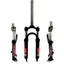 Litepro MTB Mountain Bike Folding Bicycle 20 Inch Shock Absorber Front Fork Soft And Hard Adjustable Lockable Disc Brake Fork
