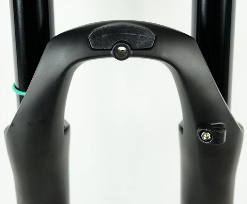 Litepro 700C Disc Brake Shock Absorber Front Fork CITY Bike 100MM QR Shoulder Control Air Fork