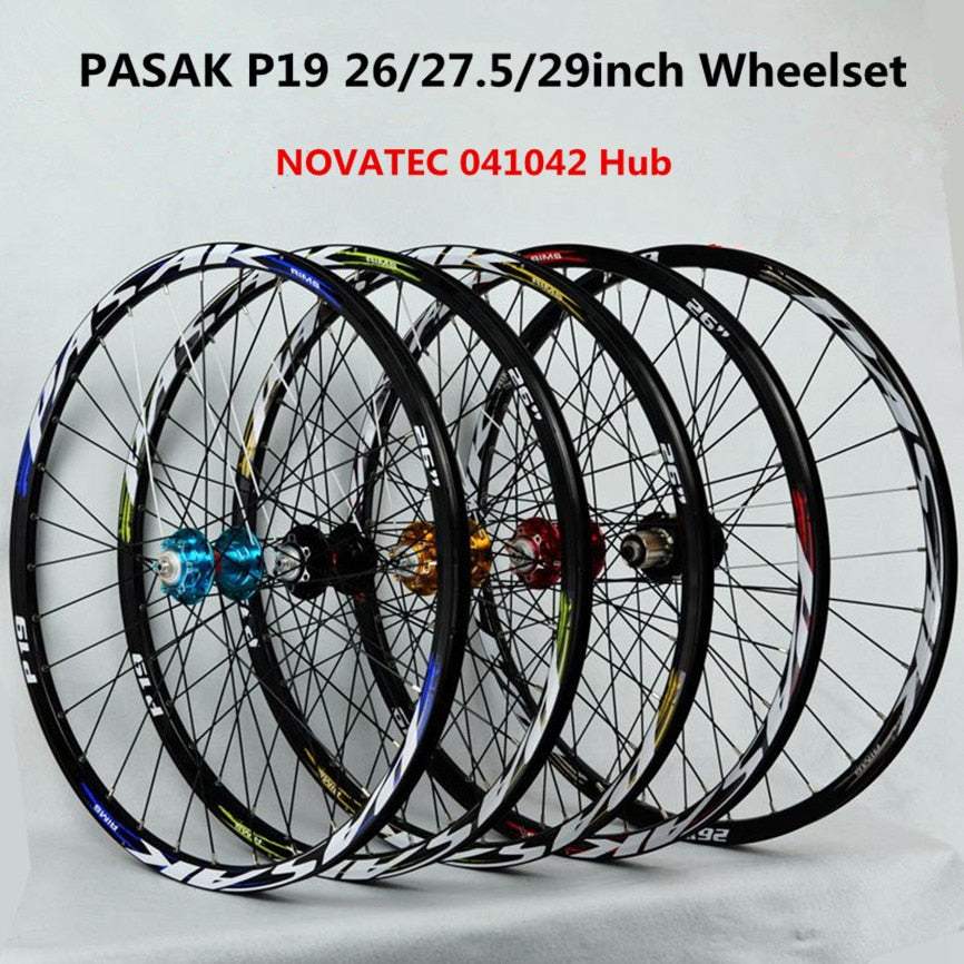Litepro MTB Mountain Bike NOVATEC Hub 26/27.5/29inch Wheel Sealed Bearing Wheelset Bicycle Wheels Disc Brake Rim Alloy 32H
