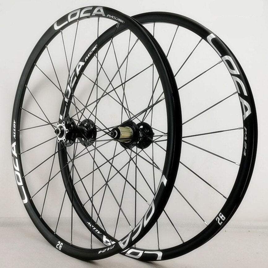 Litepro Mountain Bike Wheels 26 27.5inch Disc Brake Rim Flat Spoke 24H 6Claws Sealed Bearing Wheelset 11 12Speed QR 100/135MM