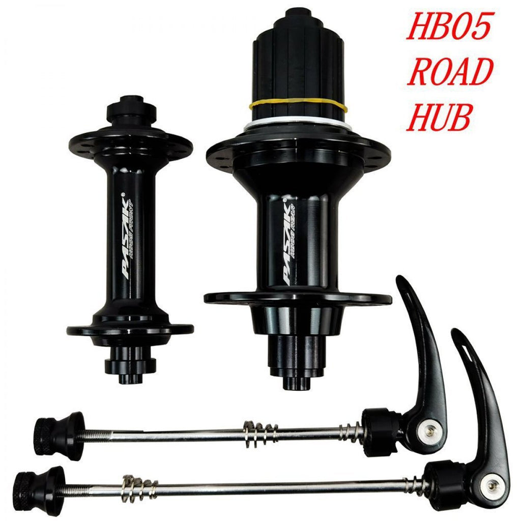 Road Bicycle 11 12Speed 20 24 Holes QR Hub Aluminum Alloy Front 2 Rear 4 Bearings 5 Claws Freewheel Hub Body