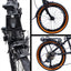 DIY Customized Litepro R9 16Inch External 9 Speed Trifold Folding Bicycle Straight M Handlebar Steel Frame