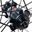 Litepro 700C 6 Claws 12 Speed 12x100 12x142mm HG Wheelset 30mm Central Lock Disc Brake QR Road Bike Wheels 24 Holes