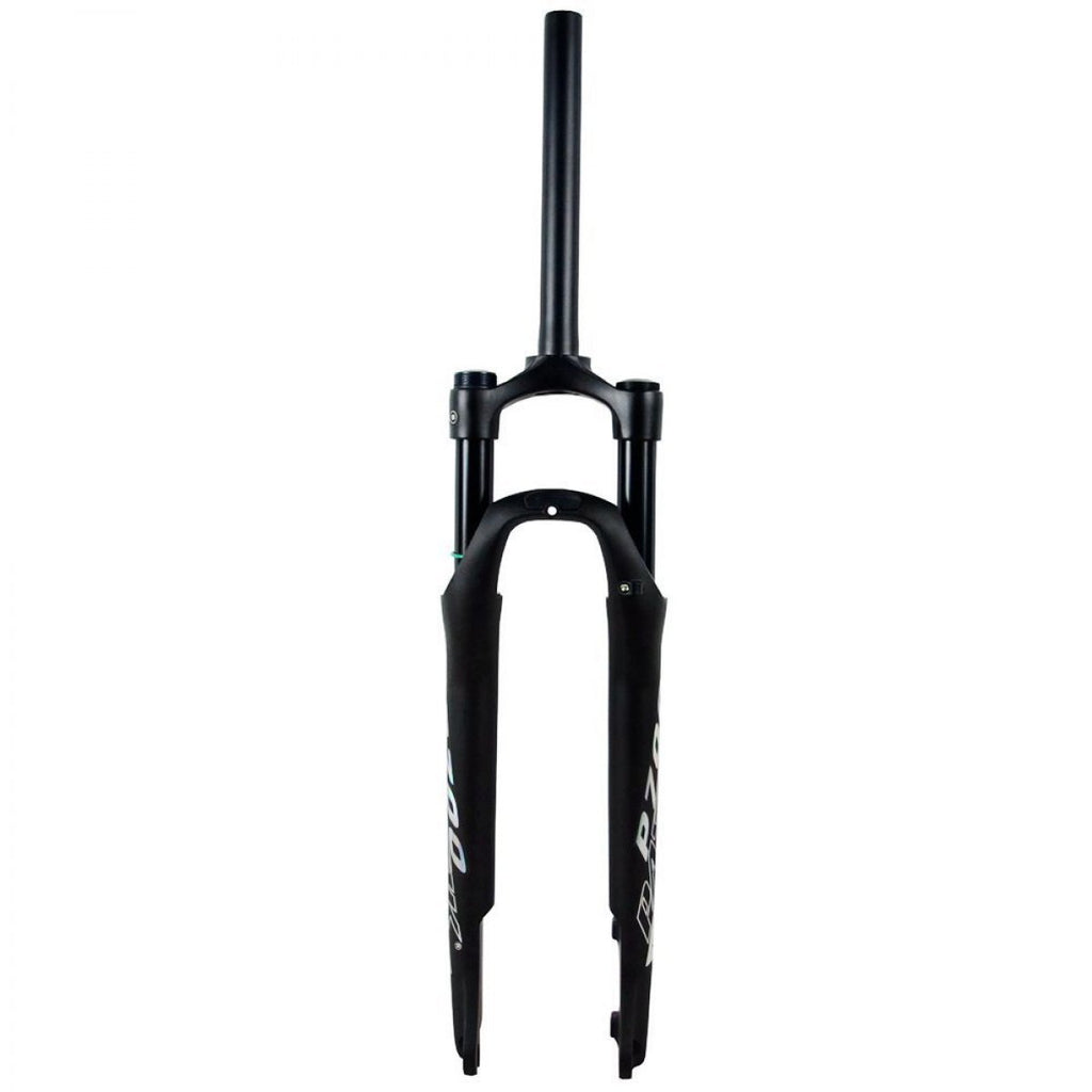 Litepro 700C Disc Brake Shock Absorber Front Fork CITY Bike 100MM QR Shoulder Control Air Fork