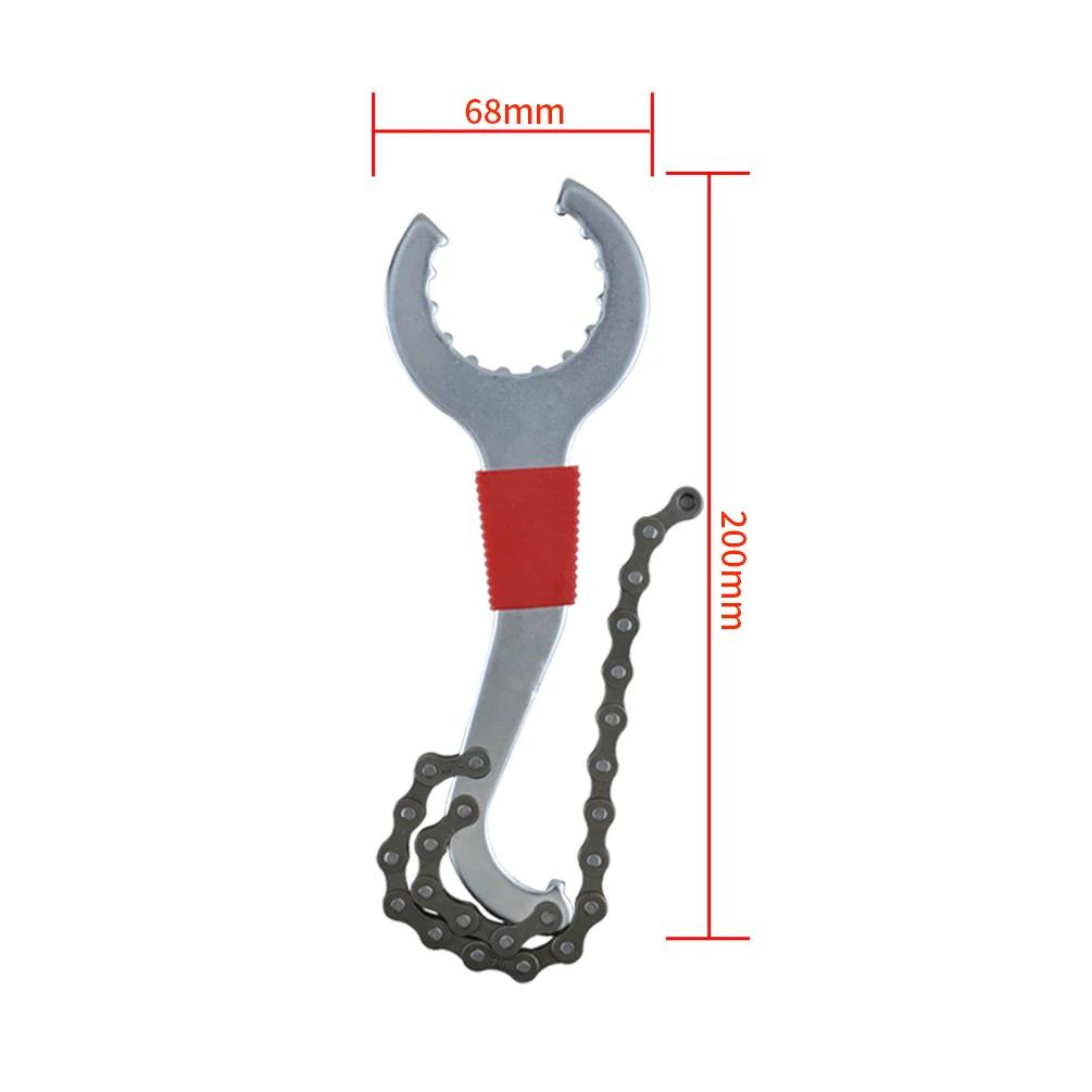 Litepro MTB Bicycle Multifunctional Tool Bottom Bracket Flywheel Fixed Wrench Tail Hook Install Remove Bike Maintenance Tools