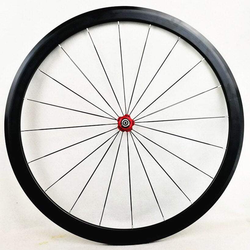 Litepro 40MM flat strip ultra light bearing road bike wheel set 700C road wheels bicycle wheel 12 speed C brake V brake