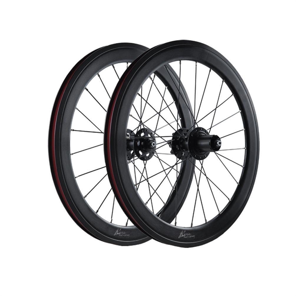 Litepro-JKLapin 20 Inch 406/451 40mm Wheel Folding Bike V/Disc Brake Wheels