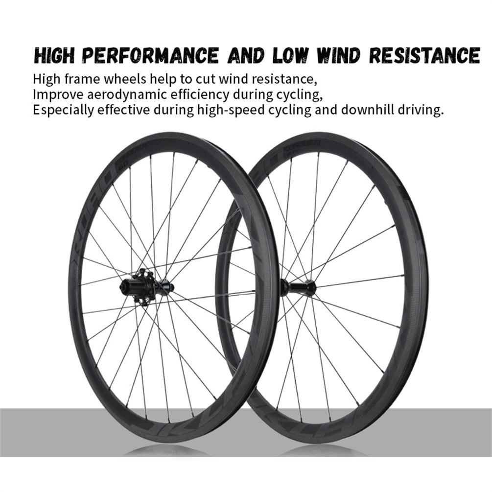 Litepro-Litepro JKLapin 38MM Carbon Fibre 700C V Brake Wheelset Road Bicycle QR 11Speed Wheels Rims
