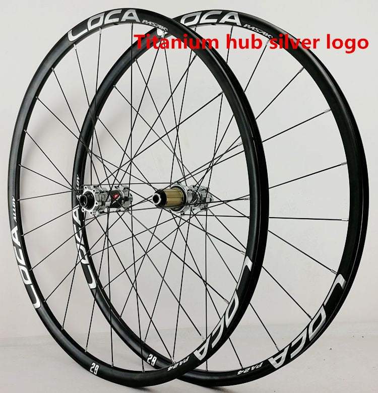 Litepro MTB Mountain Bike 26/27.5/29inch Wheelset Thru-axis Axle Disc Brake 24H 6Claws Stright Pull 12Speed Wheels 700C Rim